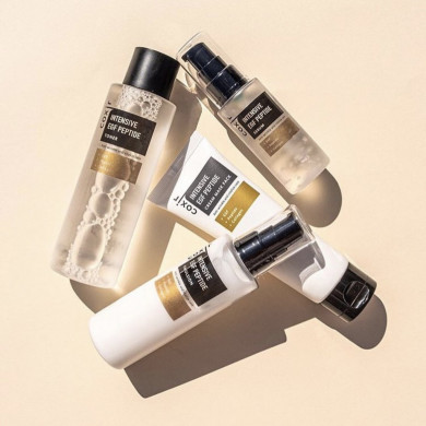 Антивікова емульсія з епідермальним фактором росту і пептидами Coxir Intensive EGF Peptide Emulsion 100 мл купити в Україні 3