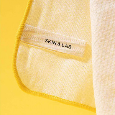 Серветка-рушник для очищення шкіри обличчя SKIN&LAB Cleansing Towel yellow купити в Україні 2