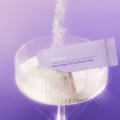 Очищуюча энзимна пудра Fraijour Retin-Collagen 3D Core Powder Wash 1 г купити в Україні 3