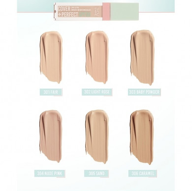 Стійкий матовий консилер PASTEL Cover + Perfect SPF30 тон 303 купити в Україні 4