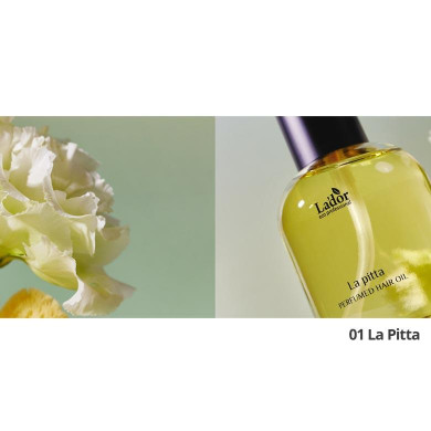 Парфюмированное масло для поврежденных волос с цитрусовым ароматом Lador Perfumed Hair Oil 01 La Pitta 80 мл купить в Украине 3