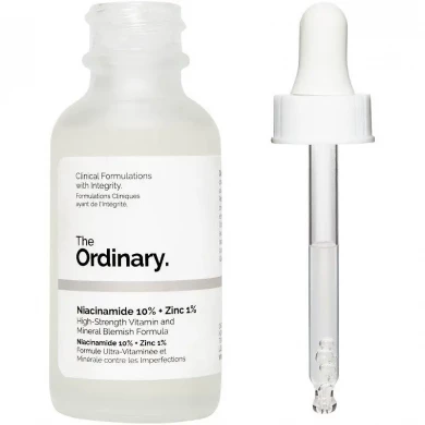 Осветляющая сыворотка с ниацинамидом 10% и цинком 1% The Ordinary Niacinamide 10% + Zinc 1% 30 мл купить в Украине 5