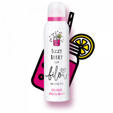 Пенка для душа Шипучие ягоды Bilou Fizzy Berry 200 мл купить в Украине