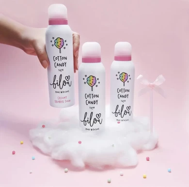Пінка для душу Цукрова вата Bilou Cotton Candy 200 мл купити в Україні 3