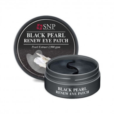 Гидрогелевые патчи с экстрактом черного жемчуга, SNP, Black Pearl Renew Eye Patch, 60 шт купить в Украине Гидрогелевые патчи с экстрактом черного жемчуга, SNP, Black Pearl Renew Eye Patch, 60 шт купить в Украине