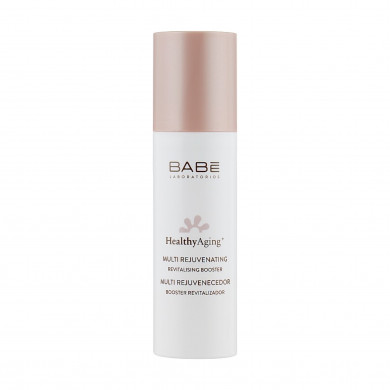 Омолаживающая сыворотка для зрелой кожи Babe Laboratorios Healthy Aging Multi Rejuvenating Revitalising Booster 50 мл купить в Украине