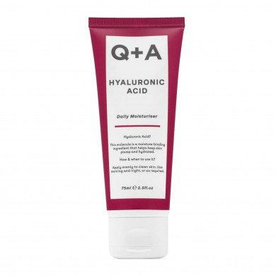 Увлажняющий крем для лица с гиалуроновой кислотой Q+A Hyaluronic Acid Daily Moisturiser 75 мл купить в Украине