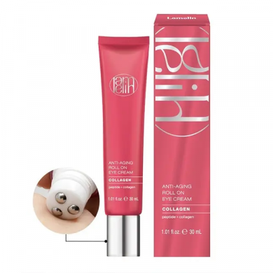 Антивіковий крем для повік з колагеном Lamelin Anti Aging Roll On Eye Cream Collagen 30 мл купити в Україні 2