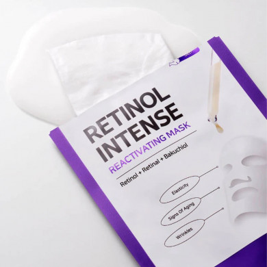 Антивікова тканинна маска з ретинолом SOMEBYMI Retinol Intense Reactivating Mask купити в Україні 2