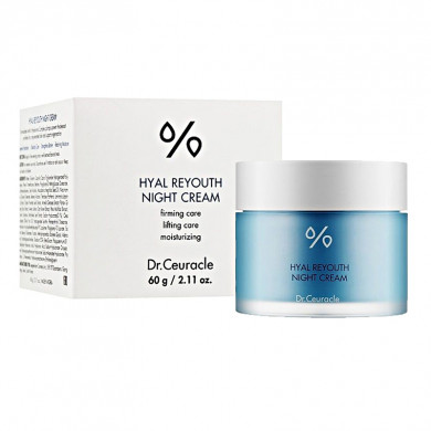 Увлажняющий ночной крем-маска с гиалуроновой кислотой Dr. Ceuracle Hyal Reyouth Night Cream 60 г купить в Украине