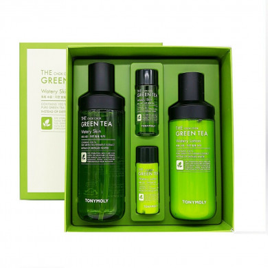 Набор уходовых средств с экстрактом зеленого чая, TONYMOLY, The Chok Chok Green Tea купить в Украине Набор уходовых средств с экстрактом зеленого чая, TONYMOLY, The Chok Chok Green Tea купить в Украине