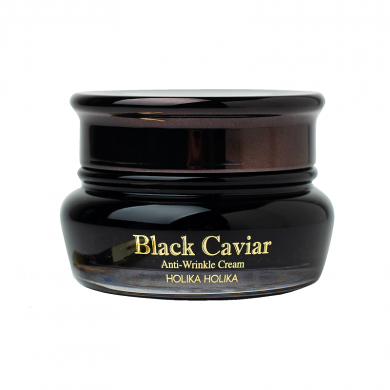 Крем против морщин с экстрактом черной икры, Holika Holika, Black Caviar Anti-Wrinkle Cream, 50 мл купить в Украине Крем против морщин с экстрактом черной икры, Holika Holika, Black Caviar Anti-Wrinkle Cream, 50 мл купить в Украине