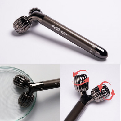 Роликовий вібромасажер для обличчя, Wellderma, Face Lifting Vibration Roller купити в Україні 2 Роликовий вібромасажер для обличчя, Wellderma, Face Lifting Vibration Roller купити в Україні 2