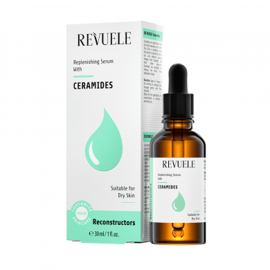 Увлажняющая сыворотка для лица с керамидами Revuele Replenishing Serum Ceramides 30 мл купить в Украине