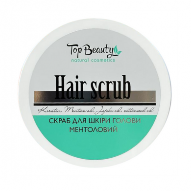 Скраб для шкіри голови з ментолом Top Beauty Hair Scrab 250 мл купити в Україні