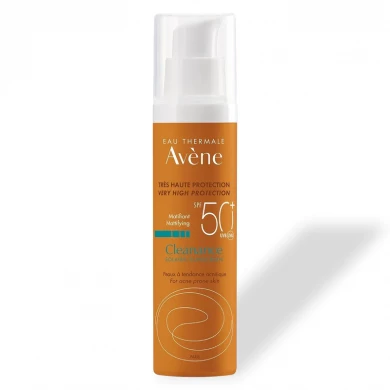Сонцезахисний крем для жирної шкіри Avene Solaires Cleanance Sun Care SPF50+ 50 мл купити в Україні 2