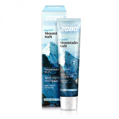 Зубная паста для профилактики кариеса с гималайской солью, Aekyung, 2080 Pure Crystal Mountain Salt Toothpaste, 120 г купить в Украине Зубная паста для профилактики кариеса с гималайской солью, Aekyung, 2080 Pure Crystal Mountain Salt Toothpaste, 120 г купить в Украине