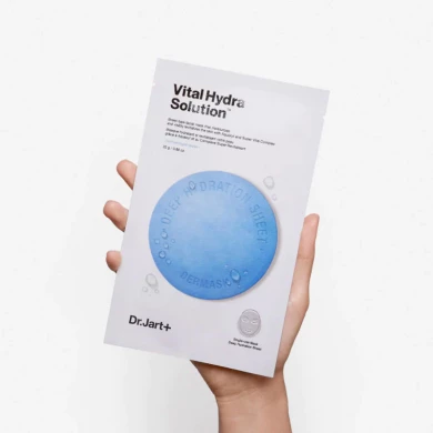 Інтенсивно зволожуюча маска Dr. Jart + Dermask Water Vital Hydra Solution купити в Україні 3