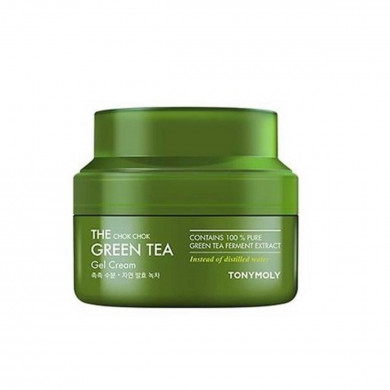 Легкий освіжаючий гель-крем на основі екстракту зеленого чаю TONYMOLY The Chok Chok Green Tea Gel купити в Україні