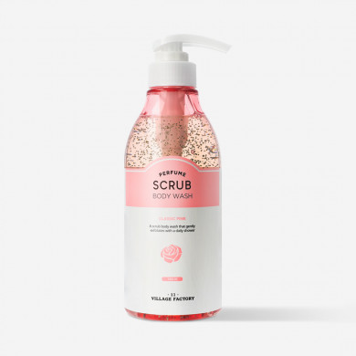 Парфюмированный гель-скраб для тела с экстрактом дамасской розы, Village 11 Factory, Perfume Scrub Body Wash, Classic Pink, 500 мл купить в Украине Парфюмированный гель-скраб для тела с экстрактом дамасской розы, Village 11 Factory, Perfume Scrub Body Wash, Classic Pink, 500 мл купить в Украине