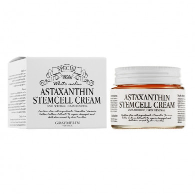 Антивозрастной гель-крем со стволовыми клетками Graymelin Astaxanthin Stemcell Cream 50 мл купить в Украине 2