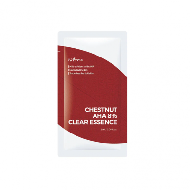 Отшелушивающая эссенция с AHA-кислотами ISNTREE Clear Skin 8% AHA Essence 2 мл (пробник) купить в Украине