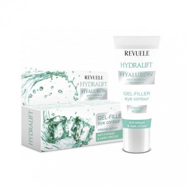 Лифтинг-гель для кожи вокруг глаз Revuele Hydralift Hyaluron Gel Filler 25 мл купить в Украине 2