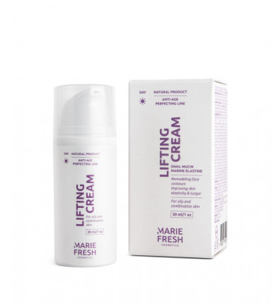 Дневной лифтинг крем против морщин для жирной и комбинированной кожи Marie Fresh Cosmetics Lifting Cream 30 мл купить в Украине