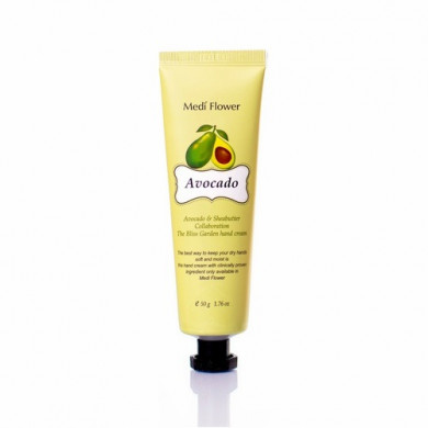 Крем для рук с маслом авокадо MEDI FLOWER The Bliss Garden Hand Creams Avocado 50 г купить в Украине