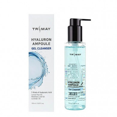 Мягкий очищающий гель с гиалуроновой кислотой, Trimay, Hyaluron Ampoule Gel Cleanser, 150 мл купить в Украине Мягкий очищающий гель с гиалуроновой кислотой, Trimay, Hyaluron Ampoule Gel Cleanser, 150 мл купить в Украине