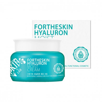 Увлажняющий крем для лица с гиалуроновой кислотой Fortheskin Hyaluron Moist Cream 100 мл купить в Украине
