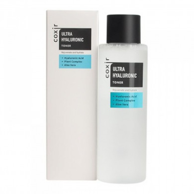 Зволожуючий тонер з гіалуроновою кислотою Coxir Ultra Hyaluronic Toner 150 мл купити в Україні 2