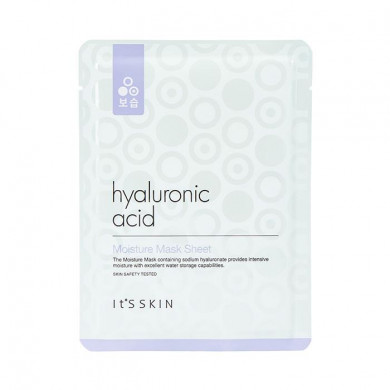 Увлажняющая тканевая маска с гиалуроновой кислотой, IT'S SKIN, Hyaluronic Acid Moisture Mask Sheet купить в Украине Увлажняющая тканевая маска с гиалуроновой кислотой, IT'S SKIN, Hyaluronic Acid Moisture Mask Sheet купить в Украине