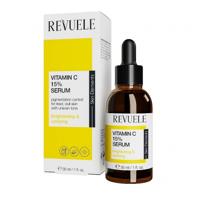 Осветляющая сыворотка для лица с витамином C Revuele Vitamin C 15% Serum 25 мл купить в Украине 2