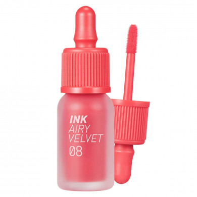 Матова помада-тінт, Peripera, Ink Airy Velvet, # 008 Pretty Orange Pink купити в Україні Матова помада-тінт, Peripera, Ink Airy Velvet, # 008 Pretty Orange Pink купити в Україні