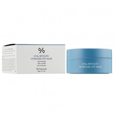 Зволожуючі гідрогелеві патчі з гіалуроновою кислотою Dr. Ceuracle Hyal Reyouth Hydrogel Eye Mask 60 шт купити в Україні 2