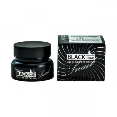 Многофункциональный крем для век с муцином черной улитки, FarmStay, Black Snail All In One Eye Cream, 50 мл купить в Украине Многофункциональный крем для век с муцином черной улитки, FarmStay, Black Snail All In One Eye Cream, 50 мл купить в Украине