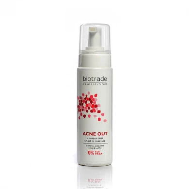 Пенка для умывания с молочной кислотой для всех типов кожи Biotrade Acne Out Cleansing Face Foam 150 мл купить в Украине