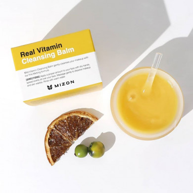 Очищающий витаминный бальзам, MIZON, Real Vitamin Cleansing Balm, 100 мл купить в Украине 2 Очищающий витаминный бальзам, MIZON, Real Vitamin Cleansing Balm, 100 мл купить в Украине 2