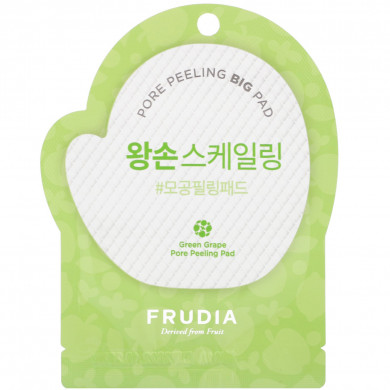 Пилинг-пэд с экстрактом зеленого винограда, FRUDIA, Green Grape Pore Peeling Pad, 1 шт купить в Украине Пилинг-пэд с экстрактом зеленого винограда, FRUDIA, Green Grape Pore Peeling Pad, 1 шт купить в Украине