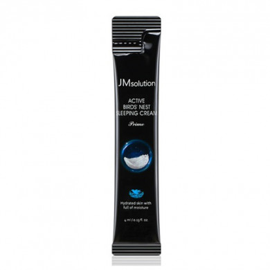 Омолаживающая ночная маска с экстрактом ласточкиного гнезда JM Solution Active Bird's Nest Sleeping Cream 4 мл купить в Украине