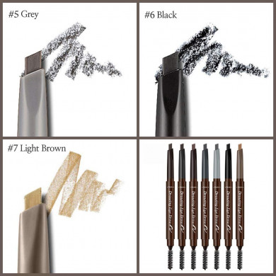 Карандаш для бровей, черный, ETUDE HOUSE, Drawing Eye Brow, #6 Black купить в Украине 2 Карандаш для бровей, черный, ETUDE HOUSE, Drawing Eye Brow, #6 Black купить в Украине 2