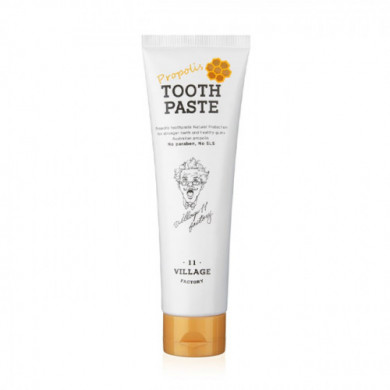 Зубная паста с прополисом, Village 11 Factory, Daily Care Propolis Toothpaste, 200 г купить в Украине Зубная паста с прополисом, Village 11 Factory, Daily Care Propolis Toothpaste, 200 г купить в Украине