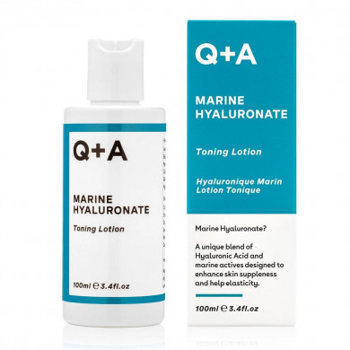 Тонизирующий лосьон с гиалуроновой кислотой Q+A Marine Hyaluronate Toning Lotion 100 мл купить в Украине