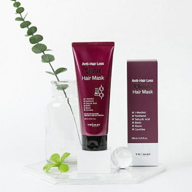 Питательная маска против выпадения волос Trimay Anti-Hair Loss Clinic Hair Mask 10 мл (пробник) купить в Украине 3