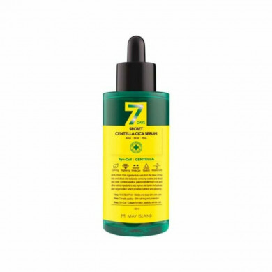 Оновлююча сироватка для проблемної шкіри, May Island, 7 Days Secret Centella Cica Serum, 50 мл купити в Україні Оновлююча сироватка для проблемної шкіри, May Island, 7 Days Secret Centella Cica Serum, 50 мл купити в Україні