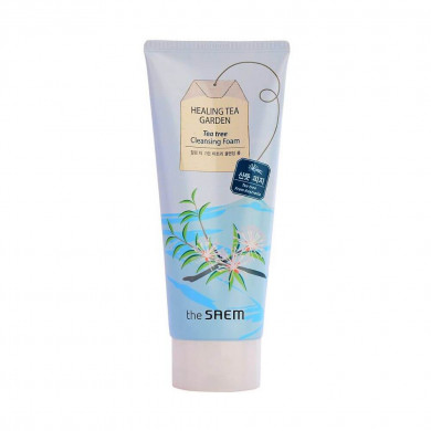 Пенка для умывания с экстрактом чайного дерева, The SAEM, Healing Tea Garden Cleansing Foam Tea tree, 150 мл купить в Украине Пенка для умывания с экстрактом чайного дерева, The SAEM, Healing Tea Garden Cleansing Foam Tea tree, 150 мл купить в Украине