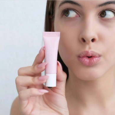 Бальзам для губ з ароматом персика TRIMAY Volufiline Deep Volume Lip Balm 10 г купити в Україні 4