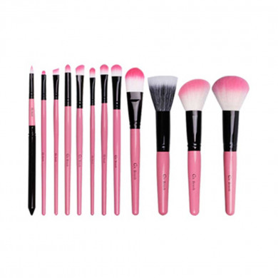Набор кистей для макияжа, CORINGCO, Pink in Pink Make up Brush, 12 кистей купить в Украине Набор кистей для макияжа, CORINGCO, Pink in Pink Make up Brush, 12 кистей купить в Украине