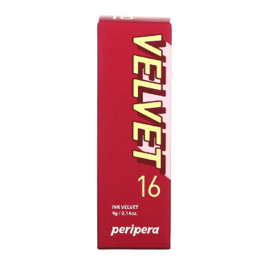Матовый тинт для губ Peripera New Ink The Velvet #16 Heart Fuchsia Pink купить в Украине 3
